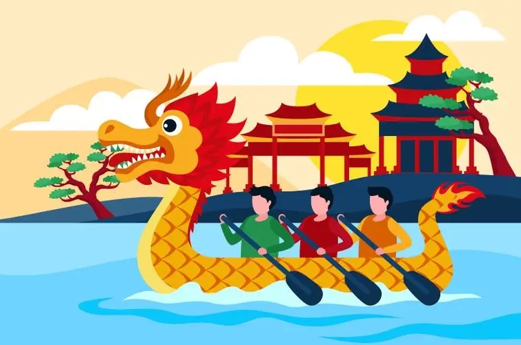 团结的力量：划龙舟比赛中的团队协作